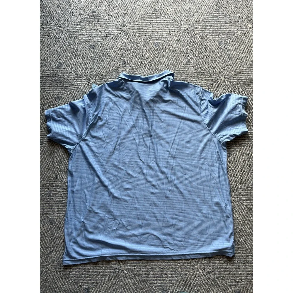 Reebok Polo Shirt - Light Blue - 3XL XXXL - Polyester - Picture 4 of 4